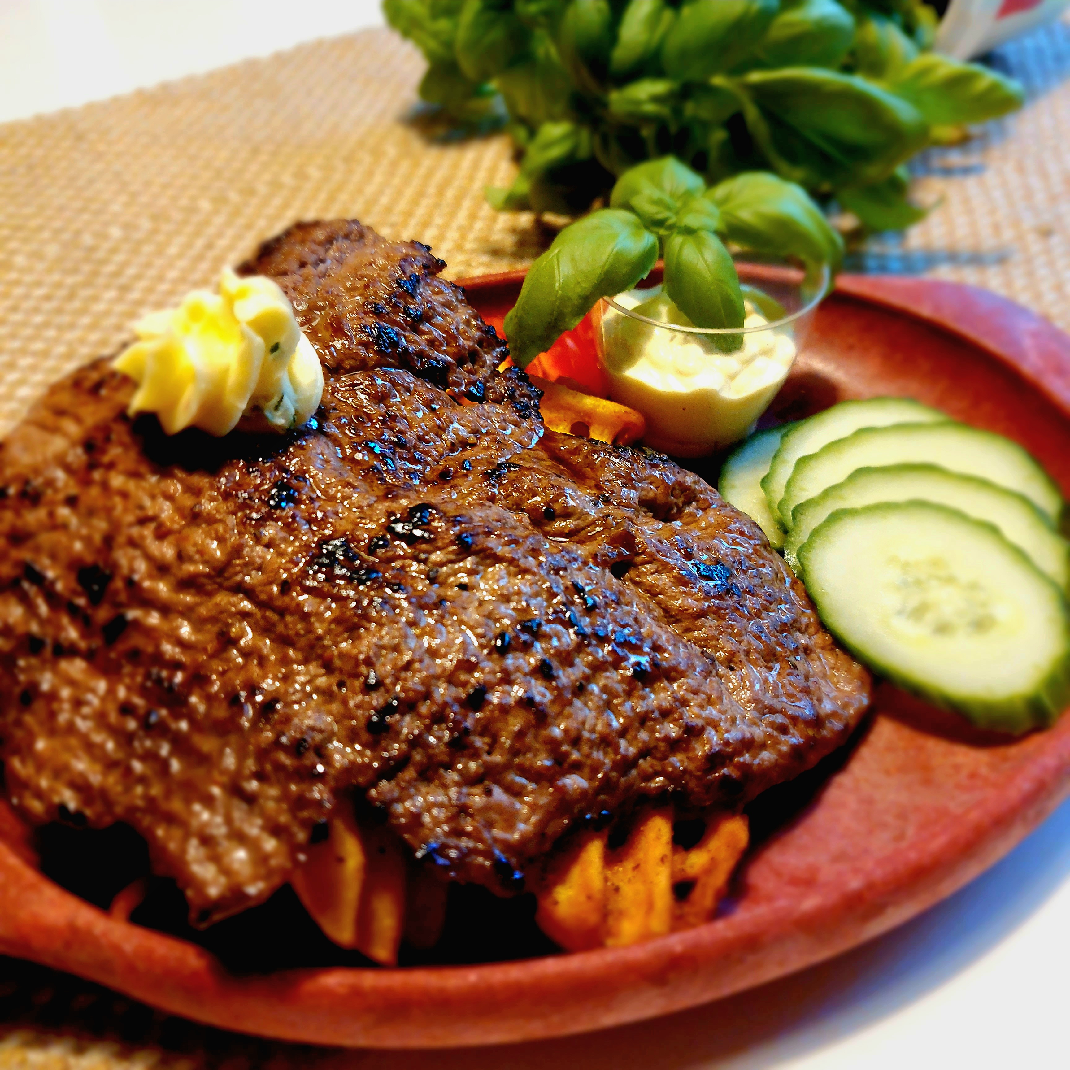 Leaf Steak from reindeer roast