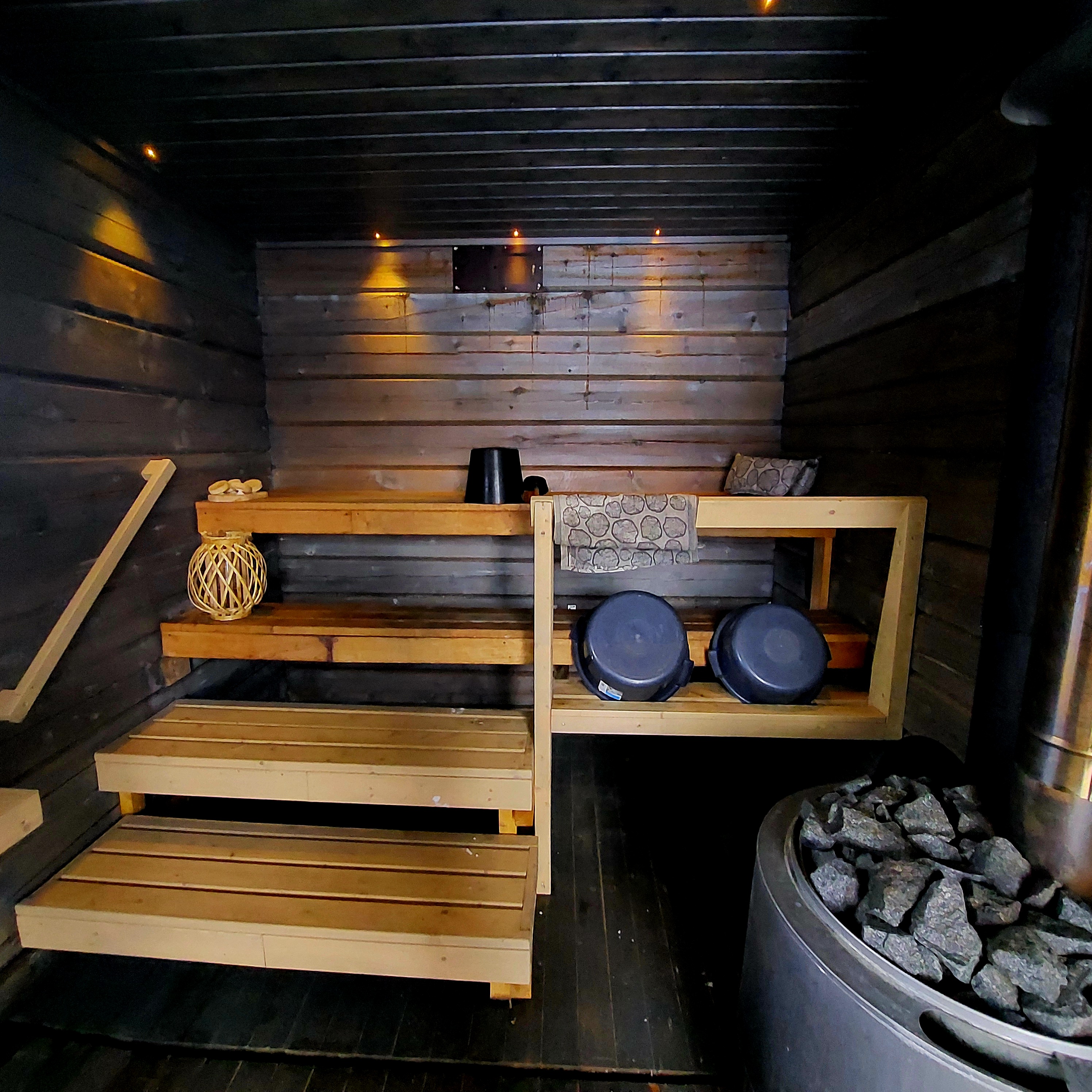 Sauna by the lake