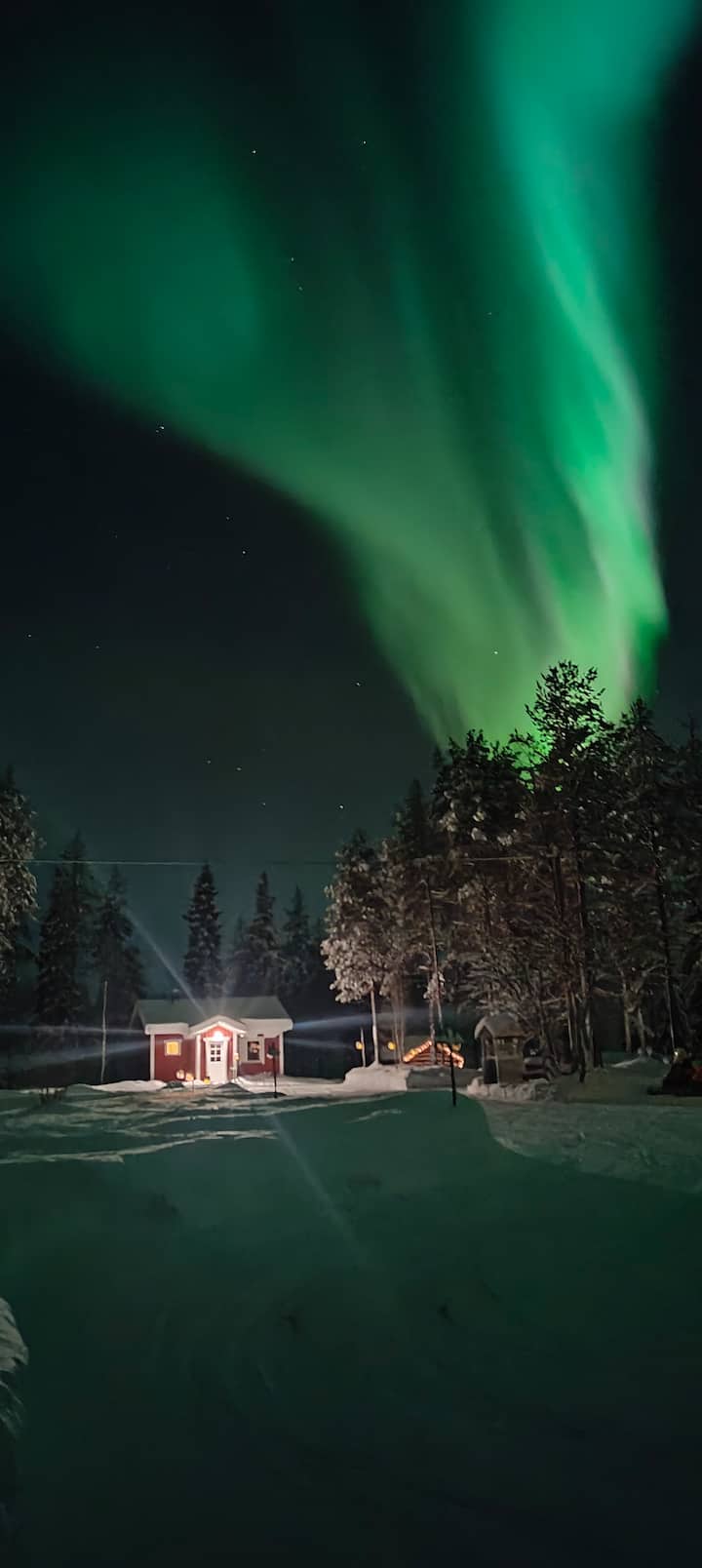 Mökki · Kittilä · ★4,96 · 1 makuuhuone · 3 vuodetta · 1 kylpyhuone