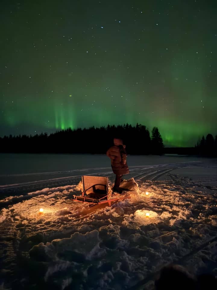 Mökki · Lohiniva · ★5,0 · 1 makuuhuone · 4 vuodetta · 1 kylpyhuone
